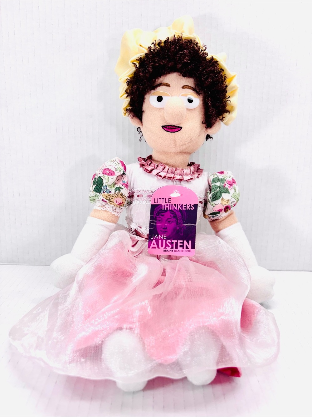 Vintage Plush Doll Jane Austen Little Thinkers Unemployed Philosophers Guild